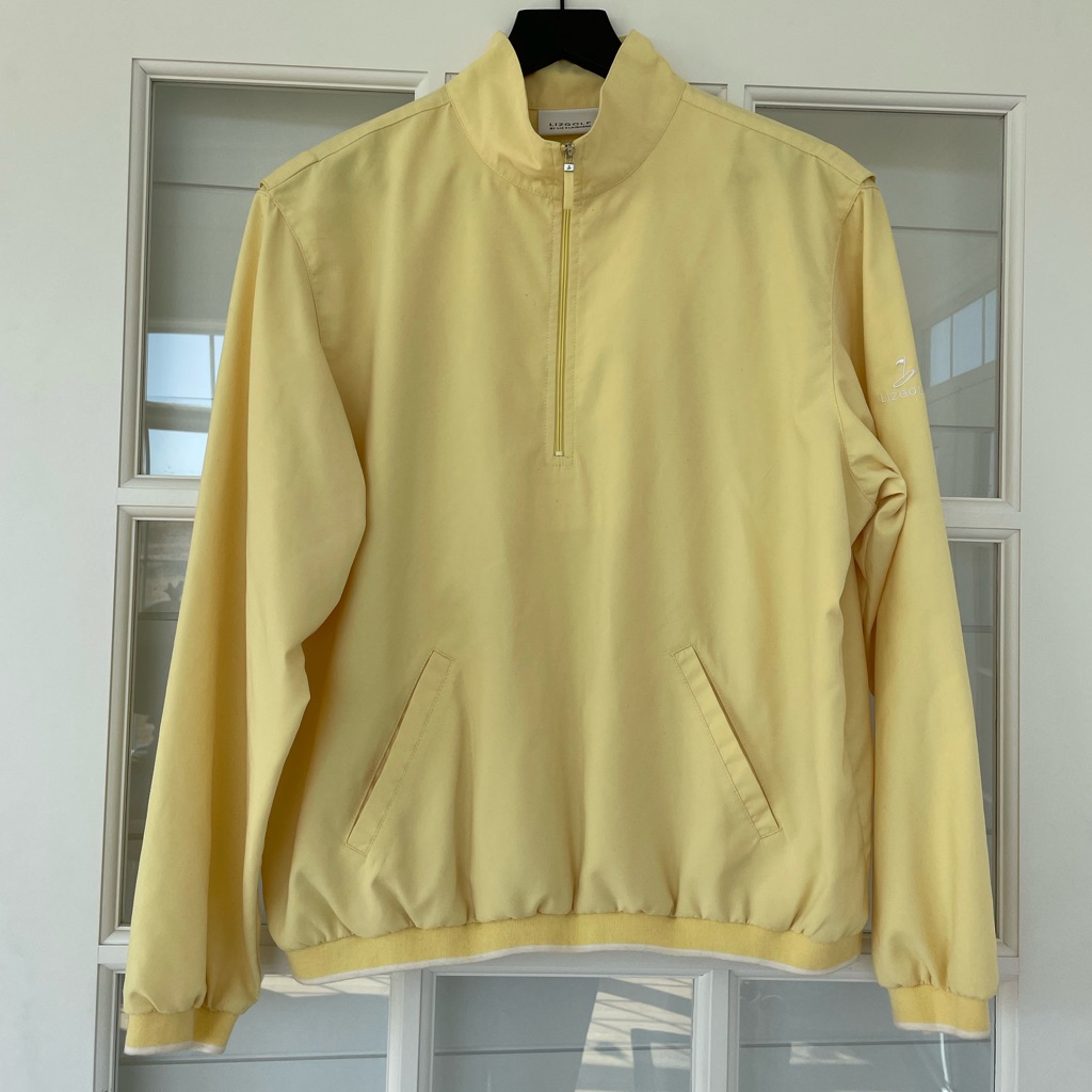 Yellow Golf Pullover